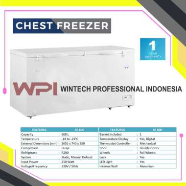 STARCOOL SF-600 CHEST FREZEER / LEMARI PENDINGIN KAPASITAS 600LITER