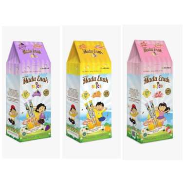 Madu Enak Stick stik herba manuka (1 box 20 stik) madu enak dan murah Leci