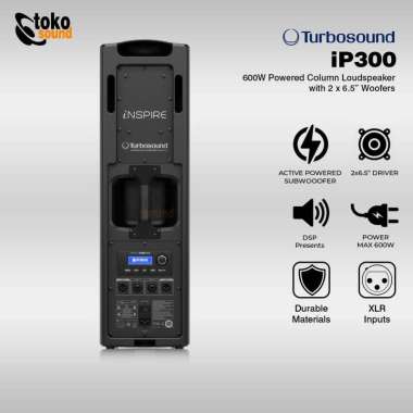 Turbosound iP300 iNSPIRE 600 Watt Active Column Speaker