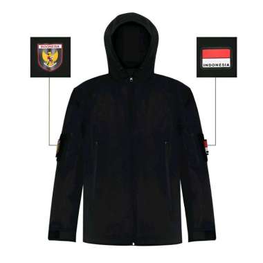 Jaket TAD Bomber Tactical Army Hitam XXL