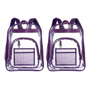 clear concert backpack