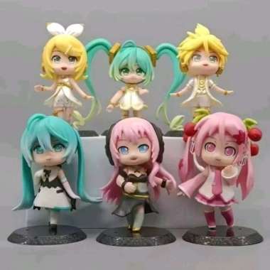 Vocaloid Hatsune Miku kagamine Rin Len megurine luka action figure