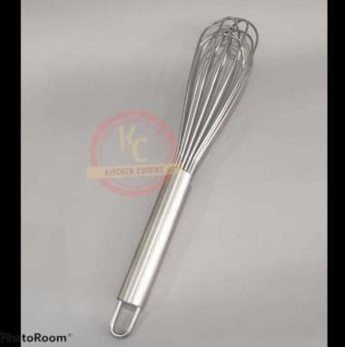 Ballon Whisk 16 inch Stainless Steel Tebal / Kocokan Telur