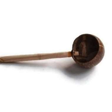 Gayung kayu batok kelapa / gayung siraman / siwur batok / sendok sop