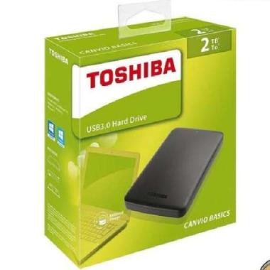 TOSHIBA CANVIO BASIC 2TB HDD - Hard Disk Eksternal