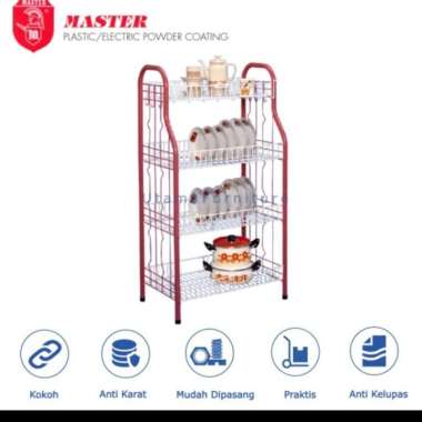 Rak Piring Susun 4 R04 Master Rak Besi