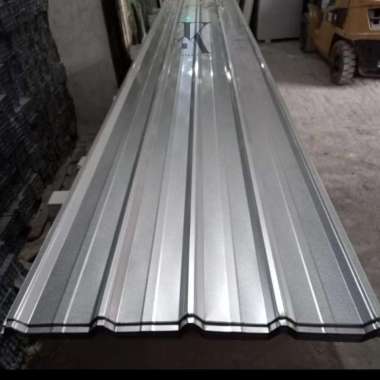 Seng Atap Galvalum Gelombang Besar Lebar 75 cm Tebal 0.25 mm 4 Meter