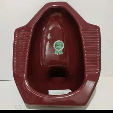 Toilet Closet Kloset Jongkok Duty Biru Maroon Hijau Beige Ivory Merah Maroon