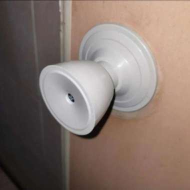Tarikan Kunci Pintu Kamar Mandi PVC Plastik Bulat Gagang Putar GNP