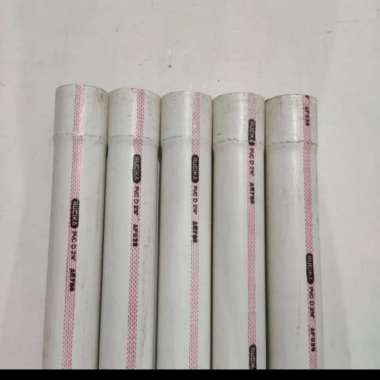 Pipa Pralon PVC Rucika Wavin D Standard per Batang Purwokerto 4 inch