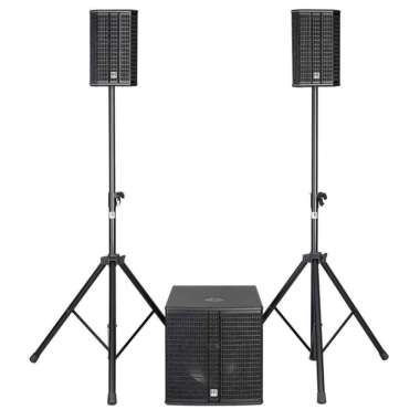 HK Audio LUCAS 2K15 Active 2.1 stereo portable PA system 2000W Peak