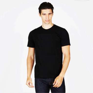 VM Kaos Jumbo Oblong Polos Pendek Hitam 6XL