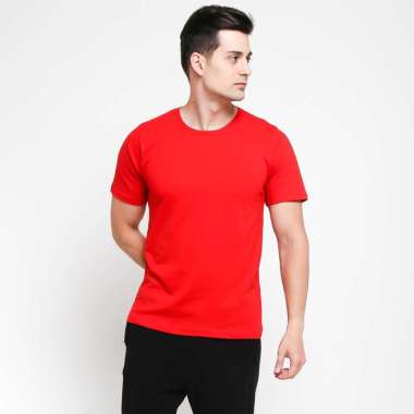 VM Kaos Jumbo Oblong Polos Pendek Merah L