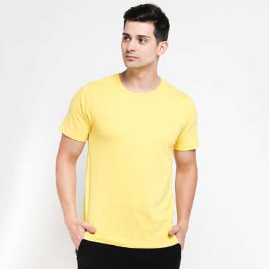 VM Kaos Jumbo Oblong Polos Pendek Kuning 5XL