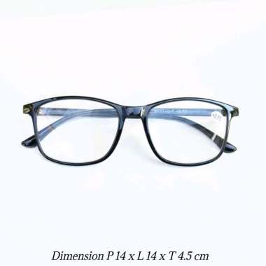 kacamata baca /kacamata plus pria dan wanita full rimless +2.75