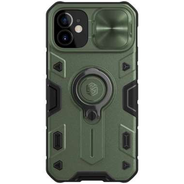 Nillkin Hard Case CamShield (Armor Case) - Apple Iphone 12 Mini - Dark Green -