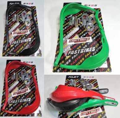 Handguard Tulang Aluminium FASTBIKES UNIVERSAL KLX CRF VIXION CB XRIDE Hijau
