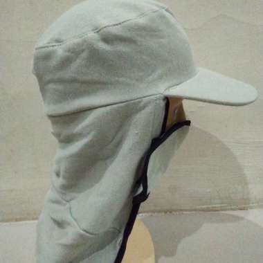 topi mancing/topi mancing ala jepang/topi masker/topi anti panas sage/hijau muda