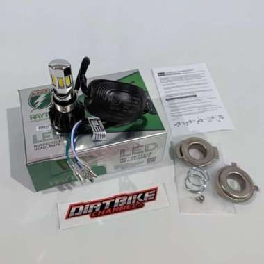 Lampu Utama Kipas LED Headlamp LED RTD M02E 6 Sisi 6 Mata Original