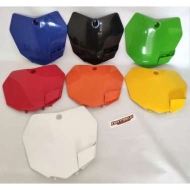 Papan Nomor Plat Number KTM 250 Sixday Putih