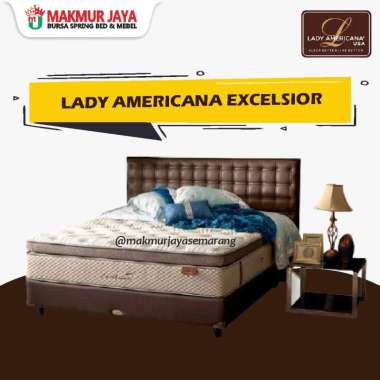 KASUR SPRINGBED LADY AMERICANA EXCELSIOR SET 180 x 200
