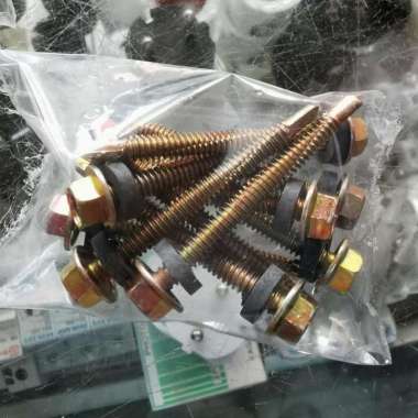 Baut Roofing / Baja Ringan / Sekrup Roofing 5cm Eceran Bandung