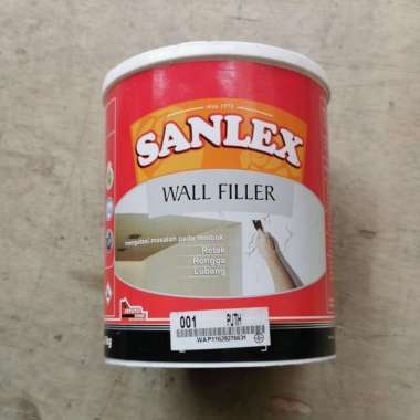 Sanlex Wall Filler, Plamuur / Dempul Tembok 1kg