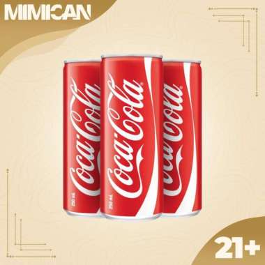 Coca Cola Can 330ML - Paket 3 Kaleng