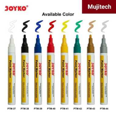 JOYKO PAINT MARKER SPIDOL CAT PERMANEN PTM 37-44 HITAM