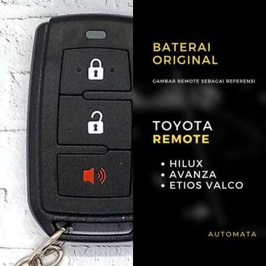 Baterai Remote TOYOTA Avanza Hilux Etios Valco Original Panasonic