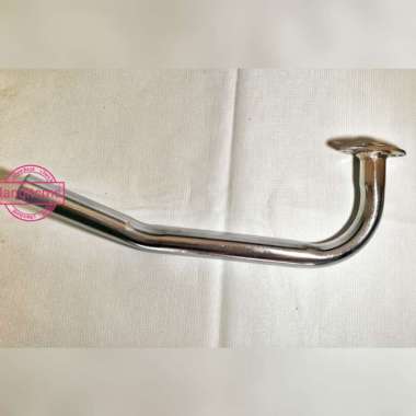 CMS leher knalpot mio mio soul fino chrome stainless Silver