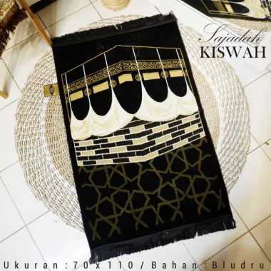 Sajadah Kiswah / sajadah /sajadah turkey hitam Premium ka'bah besar