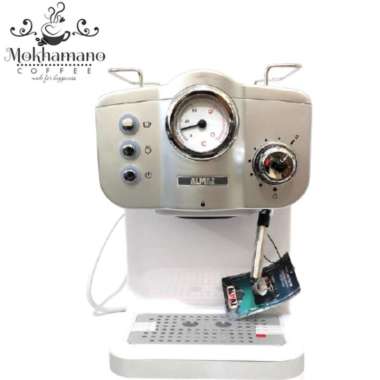 ALMAZ ESPRESSO MACHINE MESIN KOPI ESPRESSO SEMI OTOMATIS ACM5033 WHITE