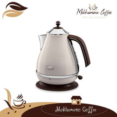 DELONGHI ICONA VINTAGE COFFEE ELECTRIC KETTLE TEKO LISTRIK KBOV2001 Beige
