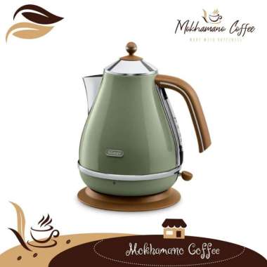 DELONGHI ICONA VINTAGE COFFEE ELECTRIC KETTLE TEKO LISTRIK KBOV2001 Green