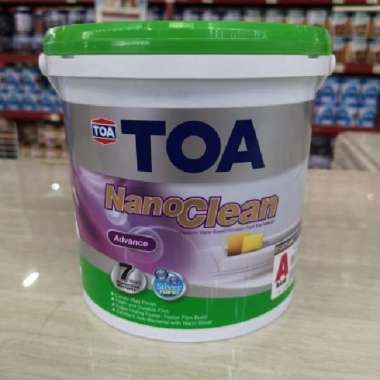 Cat Tembok Anti Noda TOA Nano Clean Ukuran 2.5ltr
