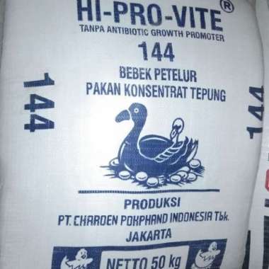 144 Pakan Konsentrat Itik Bebek Petelur Hi-Pro-Vite Phokpand
