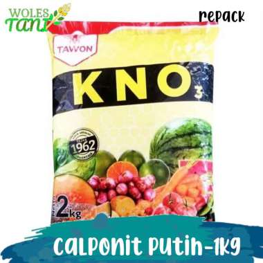 Tawon KNO3 Putih Cap Calponit Perlengkapan Taman [1 Kg] Putih
