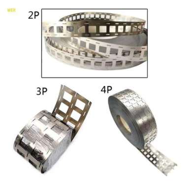 PLAT STRIP BAJA NIKEL MURNI PURE NICKEL 0.15MM 2P 3P 4P BATERAI 18650 4P