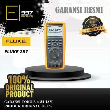 MULTIMETER DIGITAL FLUKE 287 ELECTRONICS LOGGING Kuning -