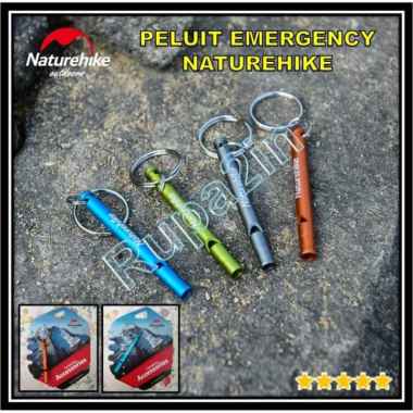 Peluit Darurat Naturehike Hiking Camping Aluminum Whistle Survival Emergency Random