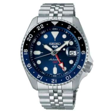 Jam Tangan Seiko GMT SSK003 SSK003K1 Pria Original Bergaransi Resmi 1 Tahun