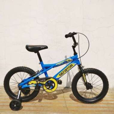 Sepeda Anak BMX Senator 16 inch blue