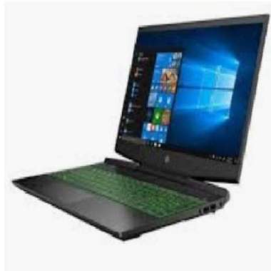HP PAV GAMING 15 DKxxxxTX I5 10300H 8GB SSD 512GB RTX2060 6GB W10 15.6 FREE OFFICE RESMI Black