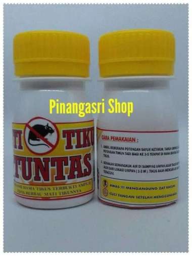 Racun Tikus anti bau / Racun Tikus Tuntas / Ampuh Murah / Mati Kering
