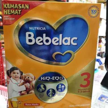 Promo Harga Bebelac 3 Susu Pertumbuhan Madu 1000 gr - Blibli