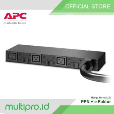 Rack PDU, Basic, 0U/1U, 220-240V, 63A, (3) C19 AP6038A