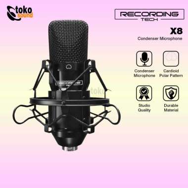 Recording Tech X8 - XLR Condenser Microphone