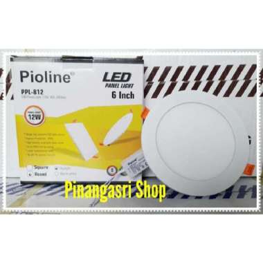 DOWNLIGHT LED PIOLINE 12W BULAT Slim 12 watt LED PANEL Light ROUND Kuning