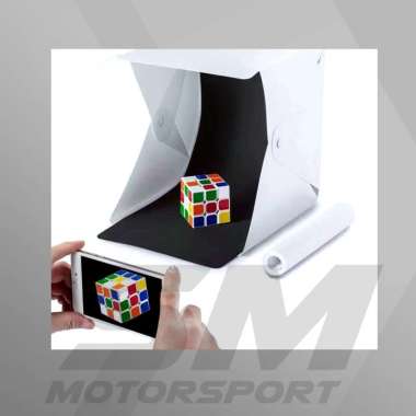 Mini Photo Studio Box SIZE S Portable LED Kotak Foto Produk Putih